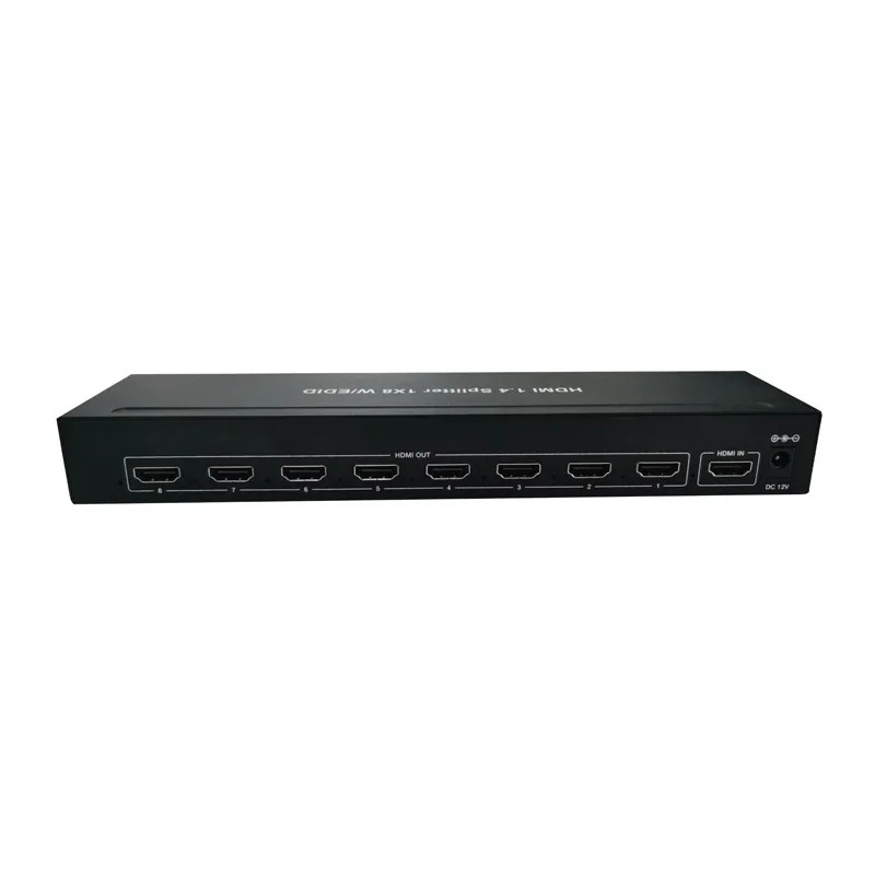 HDMI 호환 비디오 스플리터 월 프로세서 스위처 16 포트 4K 1x8 1