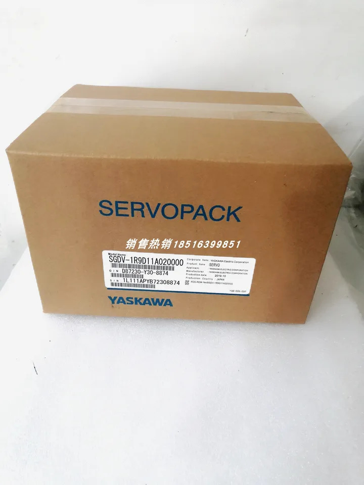 오리지널 드라이브 SGDV-1R9D11A SGDV-1R9D01A 1R9D11A020000