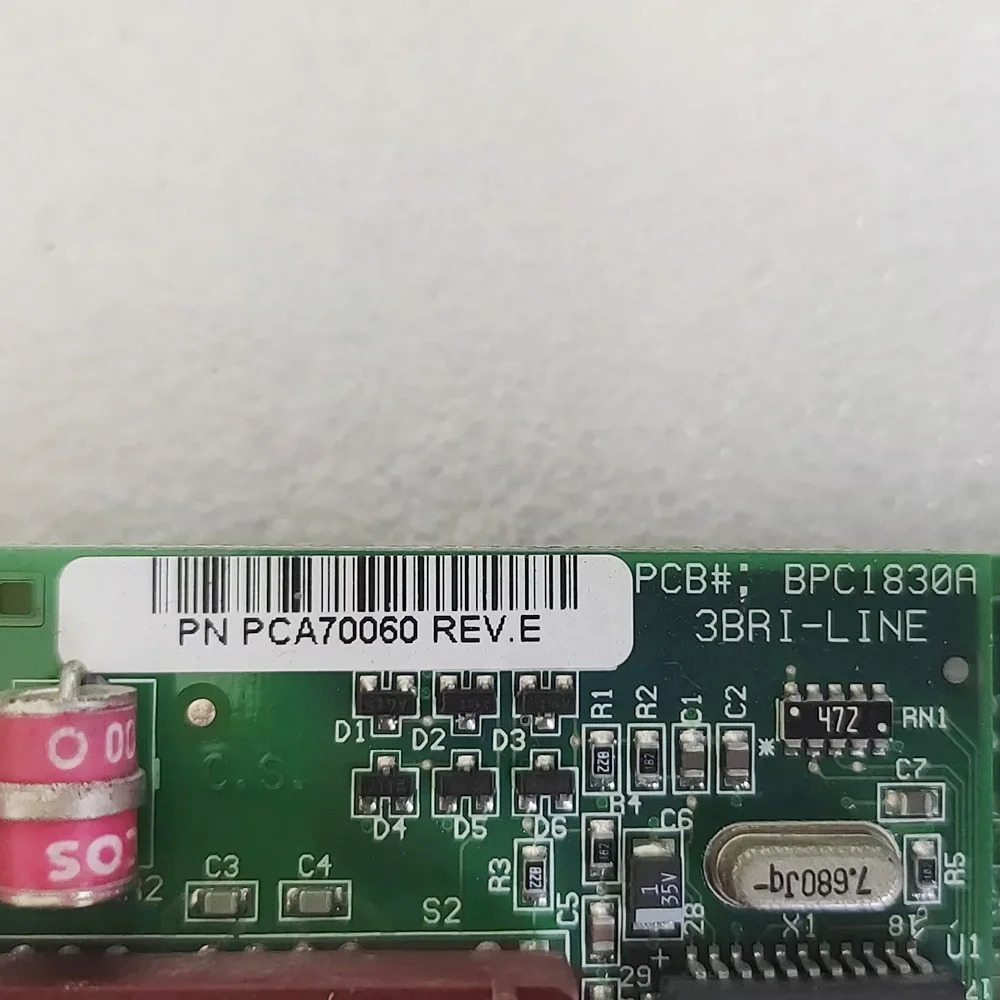 VCON FALCON 비디오 카드 IP3 PCB 1829C Rev 3 PCA-1830A3BRI-LINE PCA70060 RE V.E