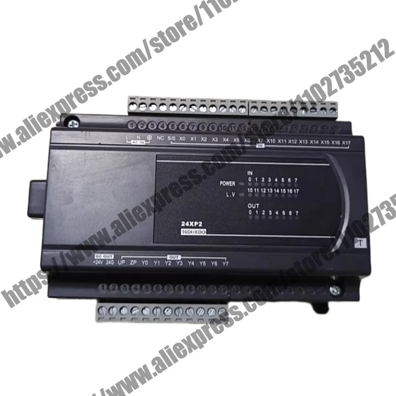 오리지널 DVP24XP200T PLC 컨트롤러