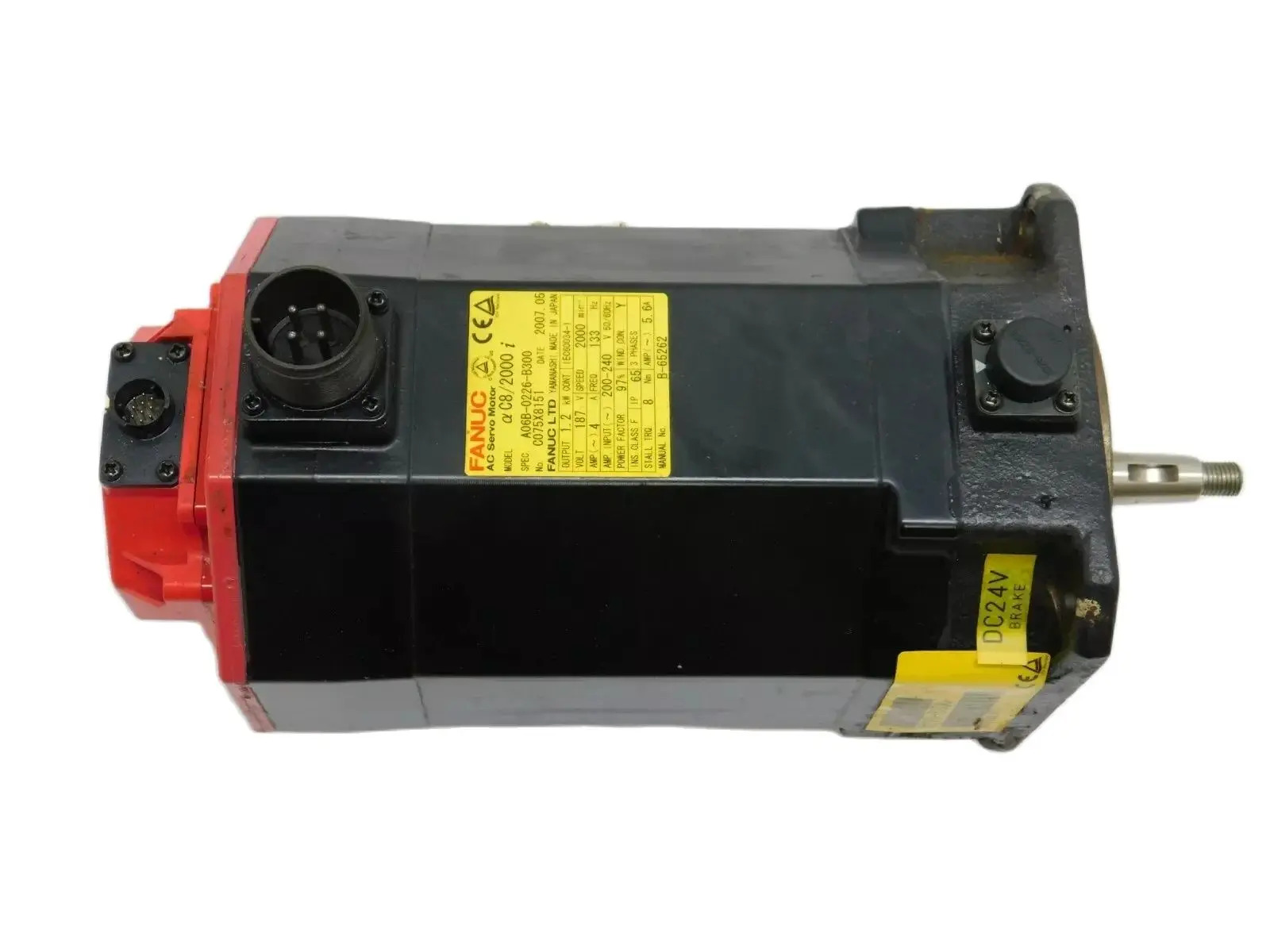 A06B-0226-B300 Fanuc 서보모터 리퍼 완료 Ok A06B 0226 B300