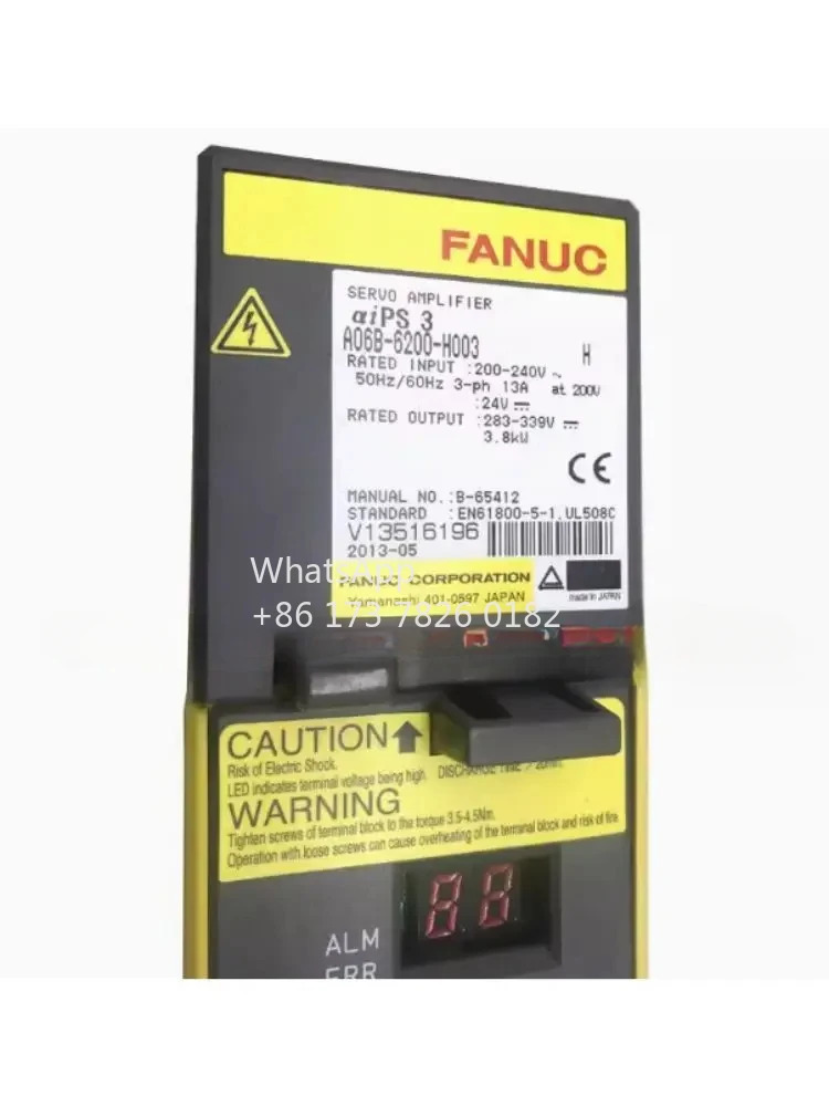 A06B-6200-H003 리퍼 드라이브 작동 기능 OK