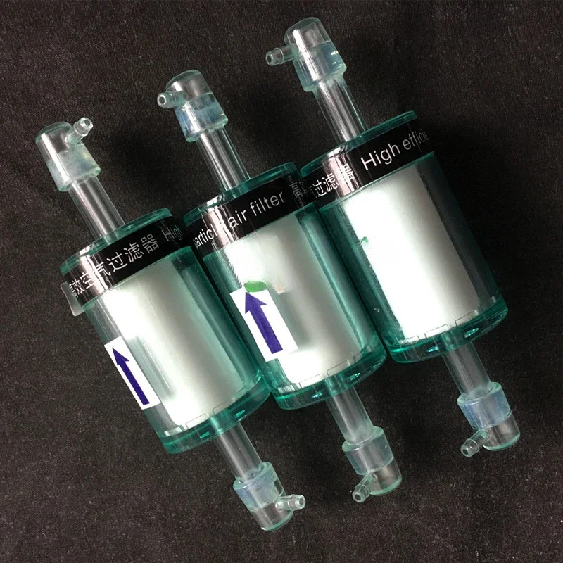 5PCS 팔꿈치 2.8MM 직경 쉘 환경 모니터링 샘플 필터