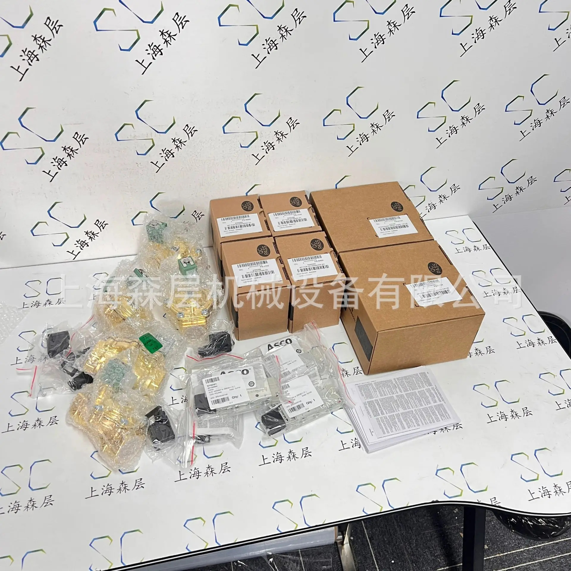 ASCO 솔레노이드 밸브 8227A1NA81A00F1 Senlayer 현품