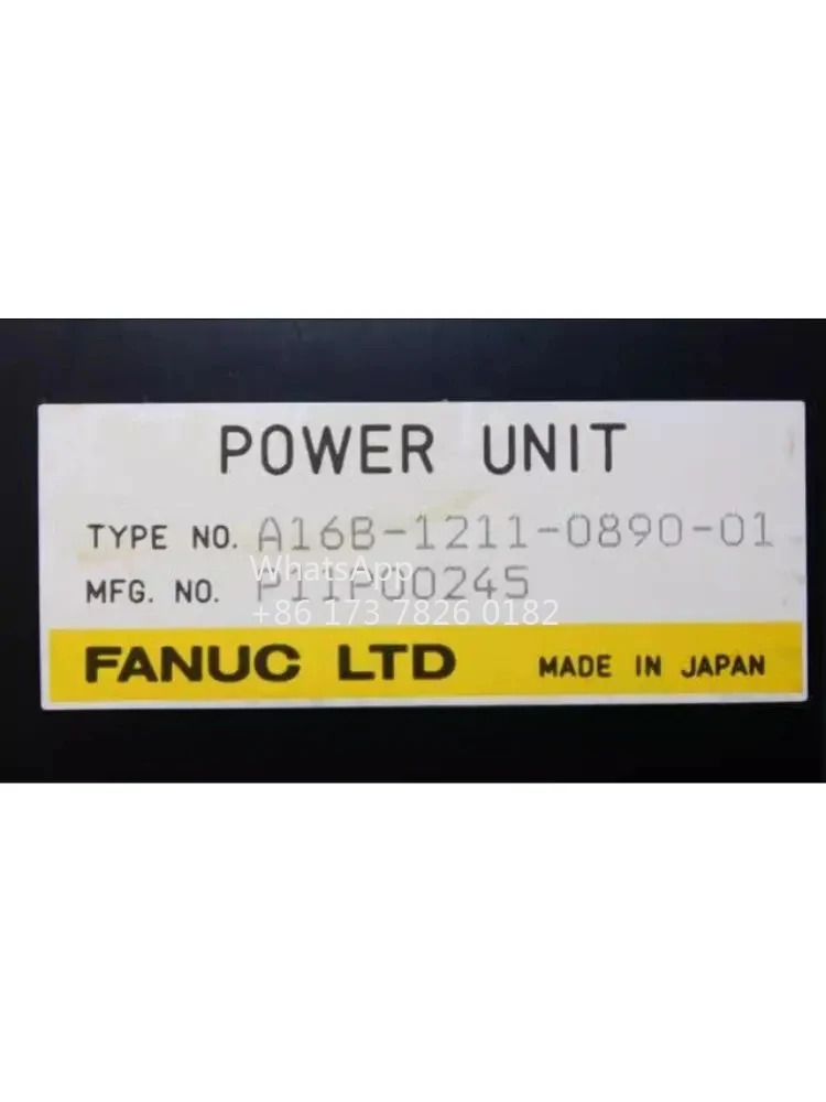 A16B-1211-0890 Fanuc 리퍼 전력 기능 OK