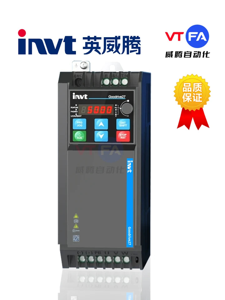 INVT 인버터 GD27-0R7-4-1R5-2R2-004G-5R5 단상 220V 3상380V