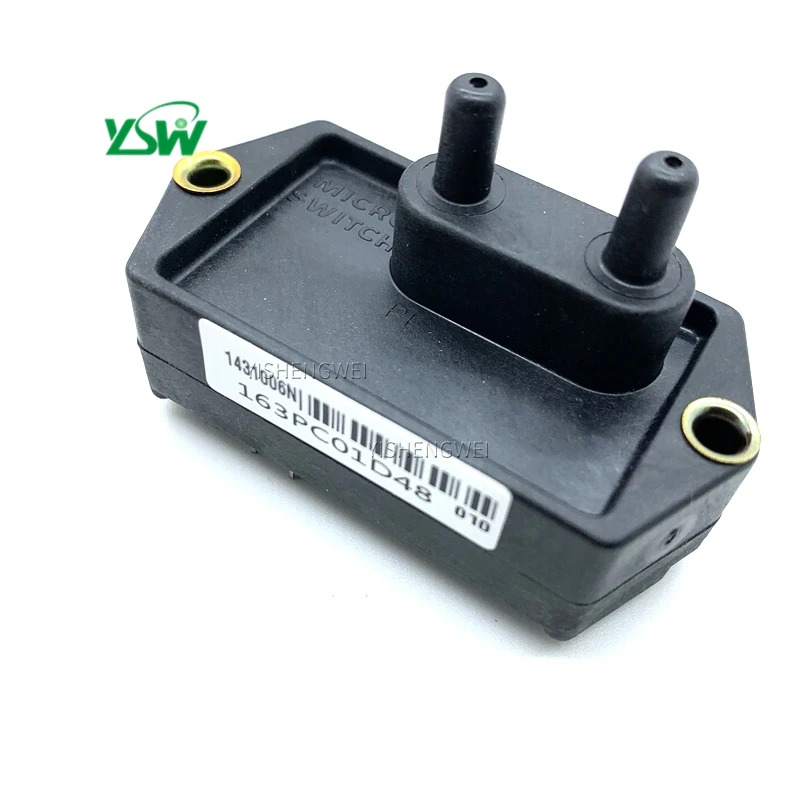 압력센서-0.28PSI 1.71PSI -1.96kPa 11.77kPa 차동 수-0.2 인치 5mm 튜브 이3.5 V 8.5 3-SI 163PC01D48