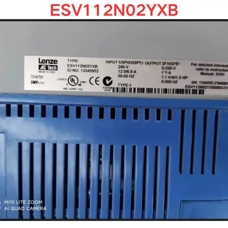 리퍼 EESV112N02YXB 주파수 변환기 기능 OK