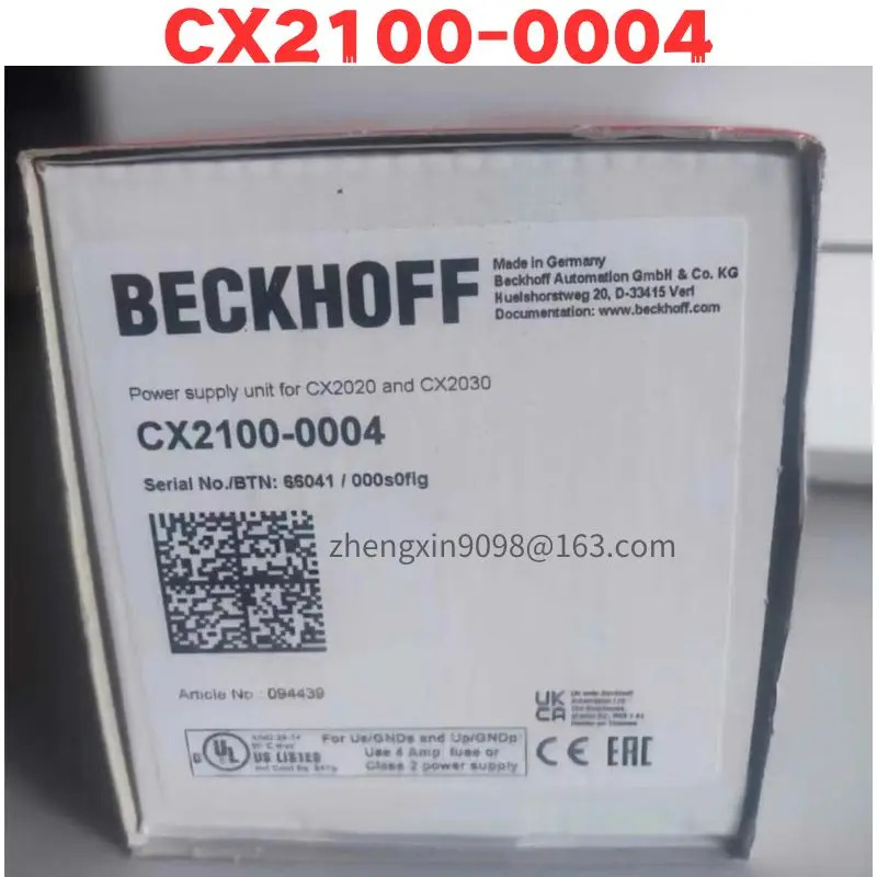 오리지널 CX2100-0004 CX2100 0004 모듈