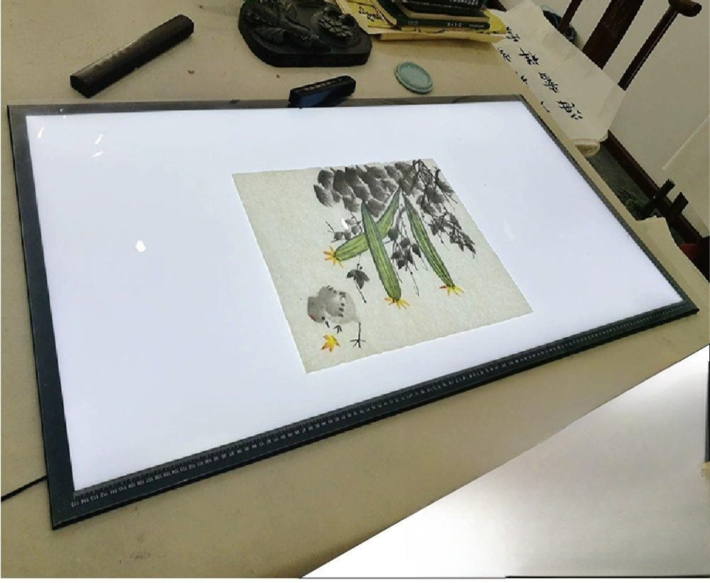 led 드로잉보드 조명 라이트패드 밝기 페인팅 밑그림 디지털 드로잉연습 - 상품 이미지