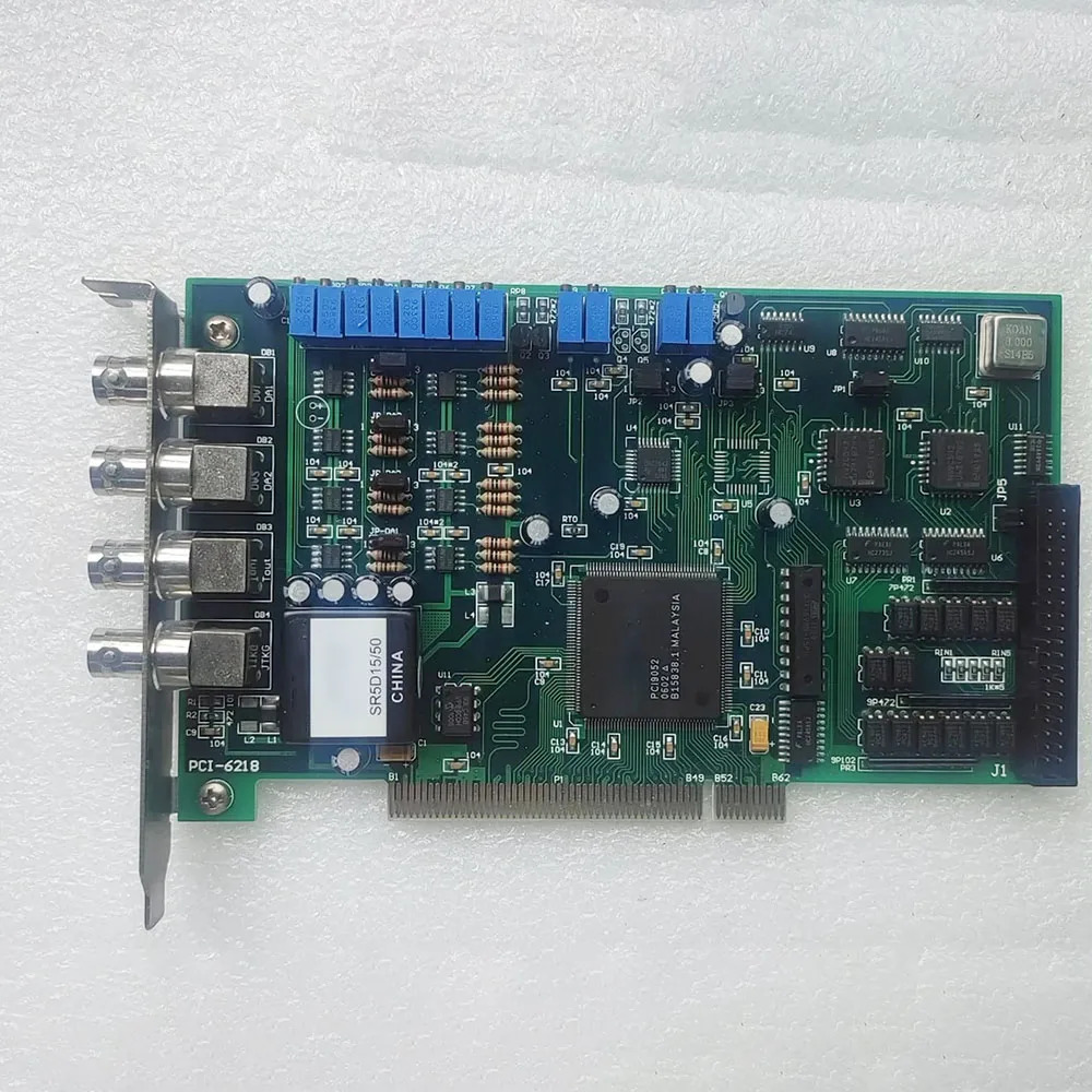 PCI-6218 레이저 마킹 머신 제어 카드 DA 출력 해상도 16비트 SR5D15/50
