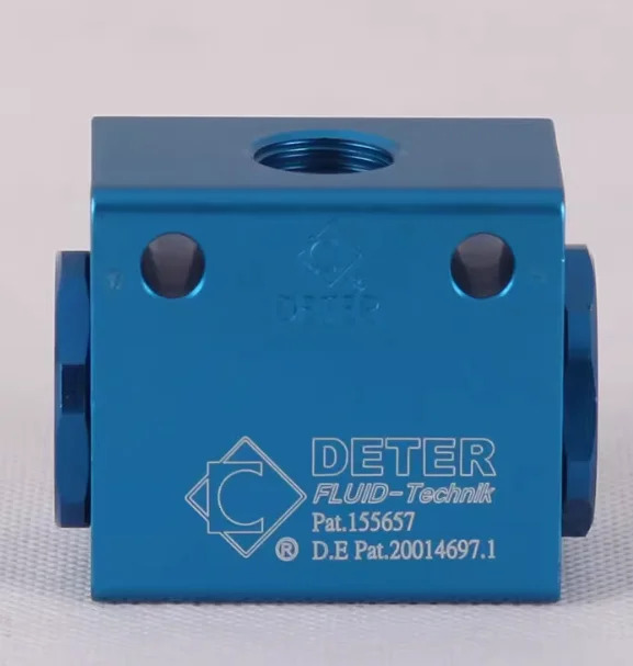 DETER FLUID-Technik 고압 체크 또는 밸브 대만산 ORS01/3 -30kg -70kg