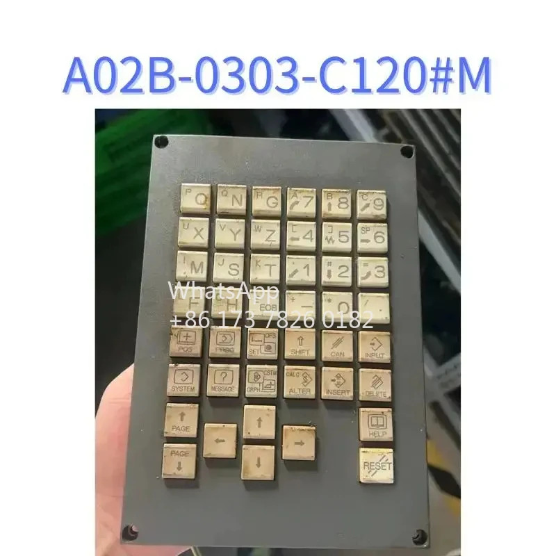 A02B-0303-C120 M 리퍼 버튼 패드 기능 OK