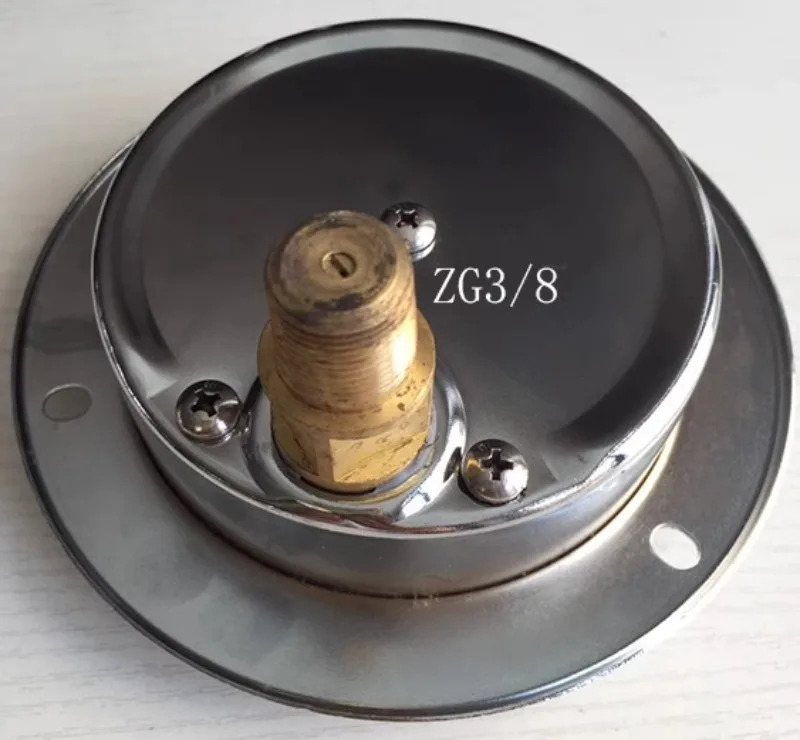 ZFYB 충격 방지 진동 압력 게이지 YN100III-400bar 축 벨트 클램프 브래킷 5800psi 40MPA