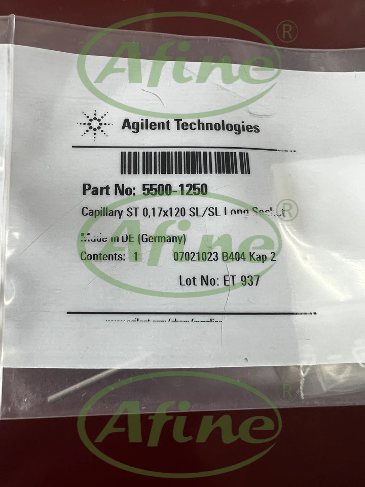 AFINE 5500-1250 스테인리스 스틸 모세관애질런트 모세관 017x120mm SL ns/ps