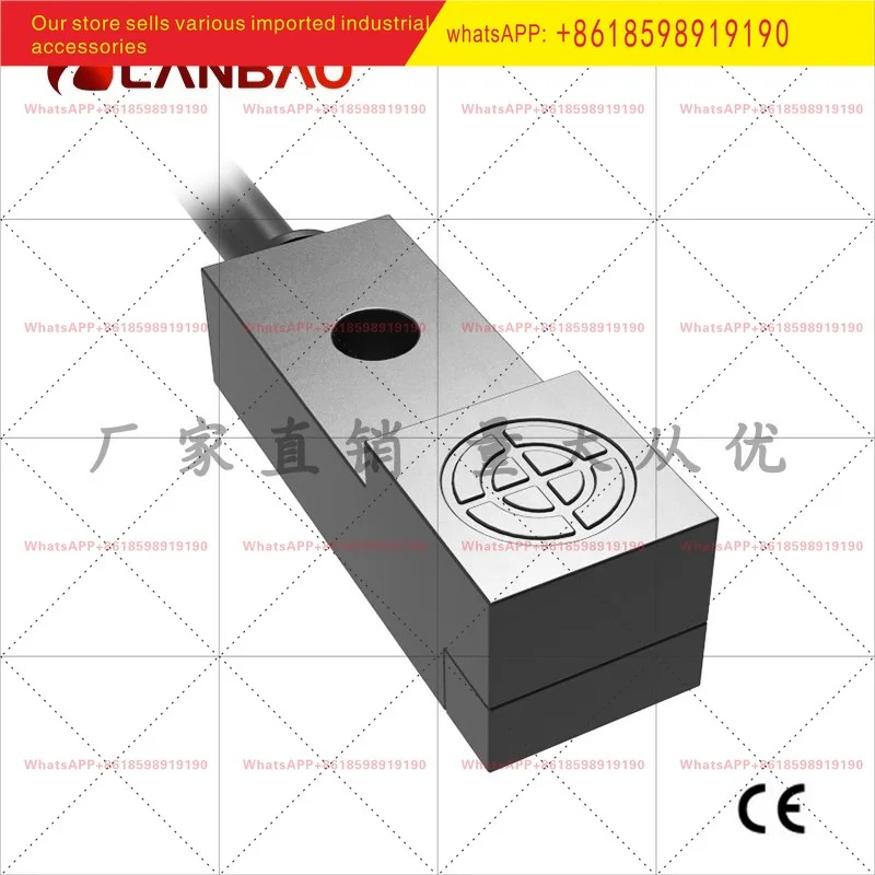 LE08SN25DNO 유도 센서 3선식 매립형 2.5mm 플라스틱 사각 스위치