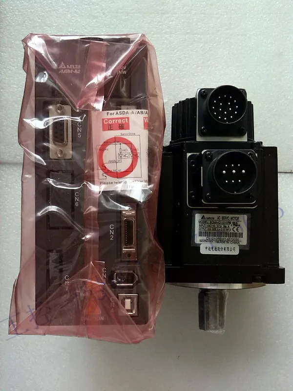 오리지널 델타 A2 시리즈 서보모터 세트 ECMA-E11310RS ASD-A2-1021-L 1KW 신