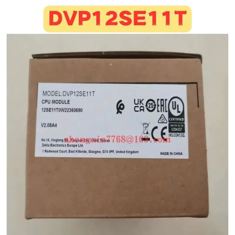 오리지널 DVP12SE11T PLC 모듈 신