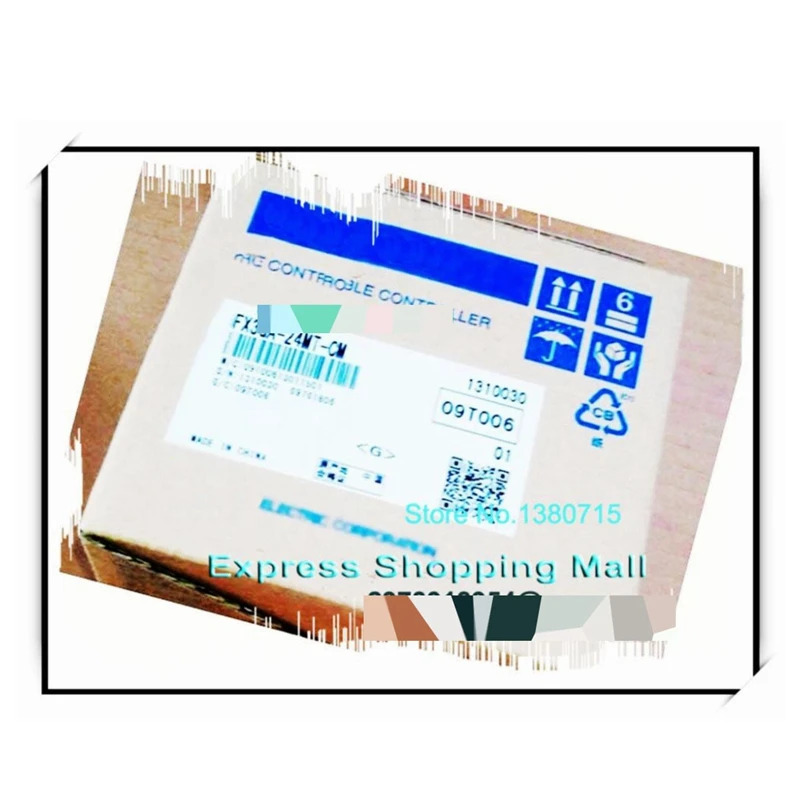 오리지널 FX3GA-24MT-CM 메유닛 DI 14 DO트랜지스터 24V DC 신