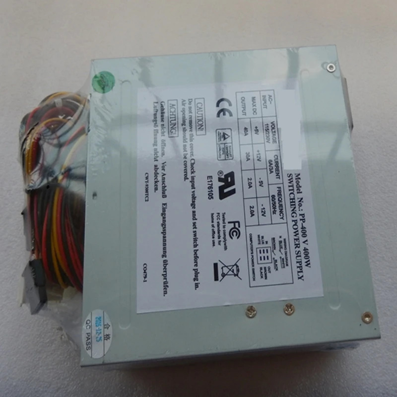 Antec AT P8P9 오리지널 PSU 스위치 400W 전원공급장치 PP-400V PP-300V SPI-250G