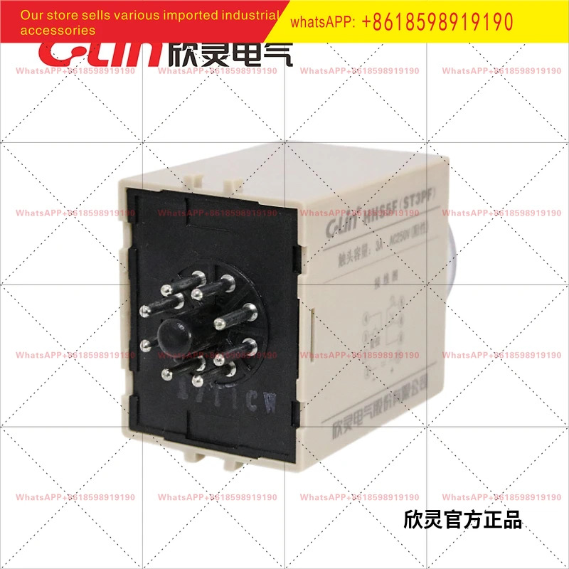 타임 릴레이 HHS5F ST3PF 10초 30초 60초 180초 DC24V AC220V