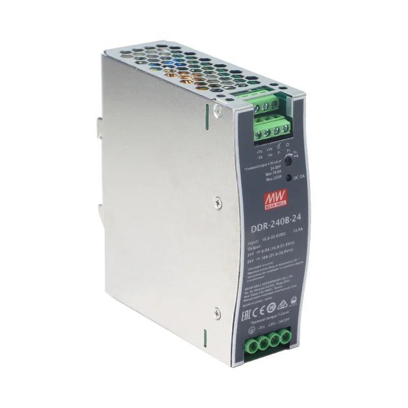 Mean Well DRS-240-12 환경 딘 레일 240W 스위칭 전원공급장치