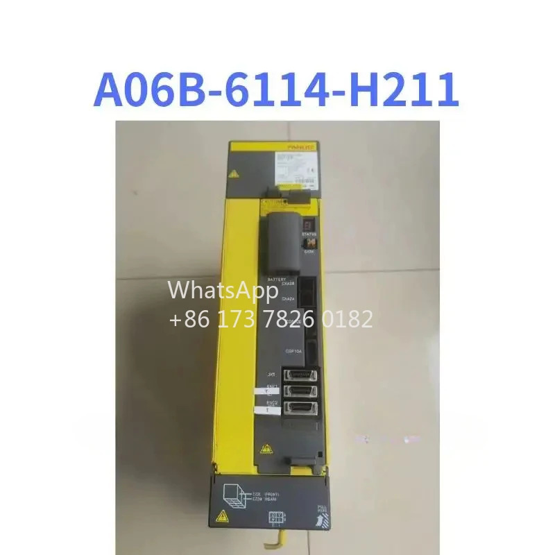 A06B-6114-H211 리퍼 드라이브 작동 기능 OK