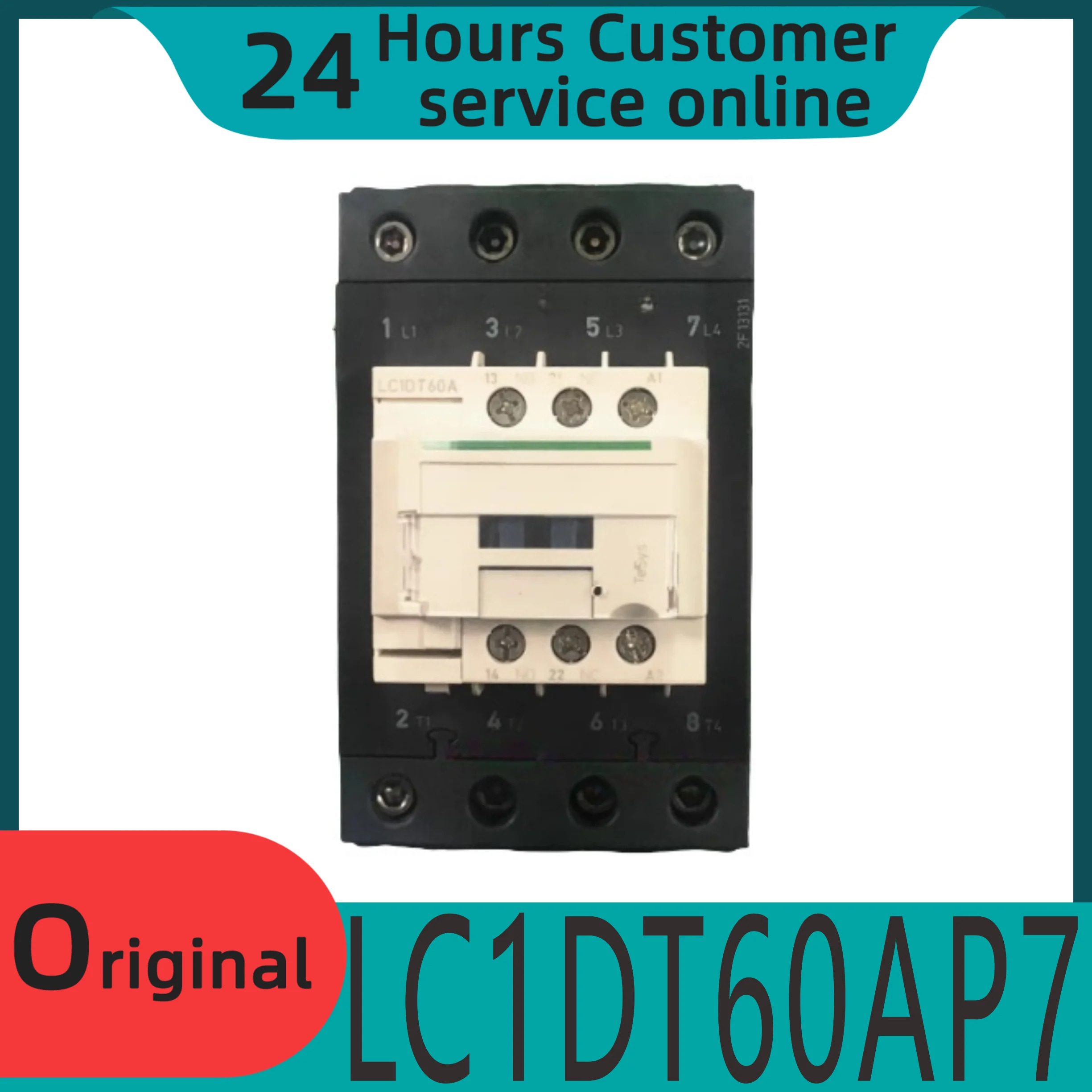 오리지널 4극 AC 접촉기 LC1DT60AP7 220V LC1DT80AM7