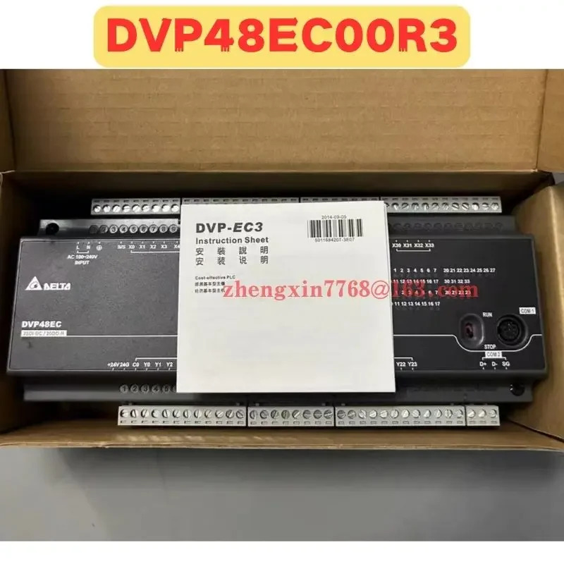 오리지널 DVP48EC00R3 PLC 컨트롤러 신