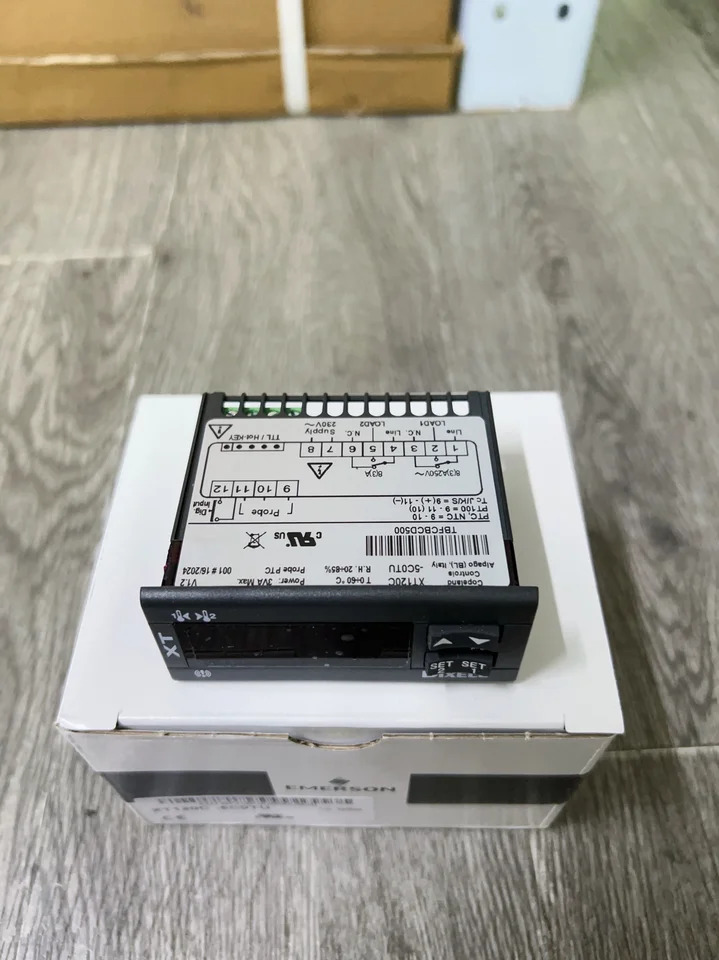 DIXELL 전이출력 온도조절기 컨트롤러 냉장 XT120C-5C0TU 해양 냉동 온도 제어