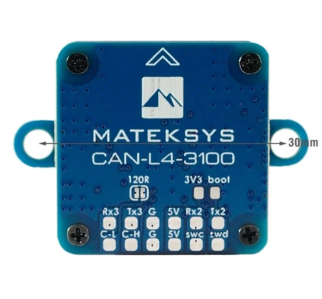 MATEK Mateksys APPERIPH CAN 자력계 RM3100 드론 프로토콜