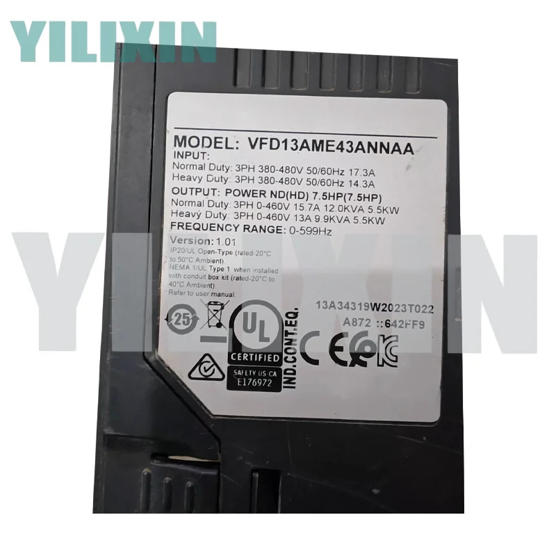 VFD13AME43ANNAA 5.5KW 380V 주파수 변환기