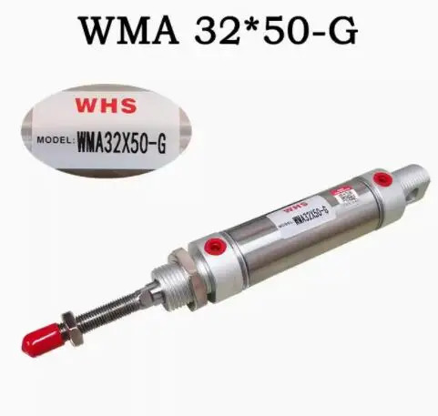 WHS 미니 실린더 WMA 25x100 25x300 32x50-G