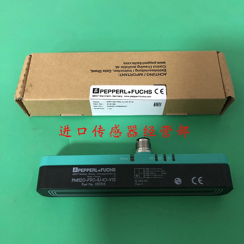 독일 Pepperl Fu P F 범위 센서 PMI120-F90-IU-IO-V15 원 페널티 10