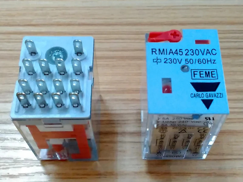 5PCS RMIA45 RMIA4524VDC RMIA45230VAC RMIA4524VAC 오리지널 중릴레이