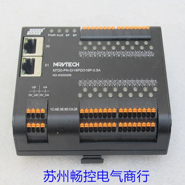Jingqi MRVTECH 인터페이스 모듈 MT20-PN-DI16PDO16P-0 포장 신
