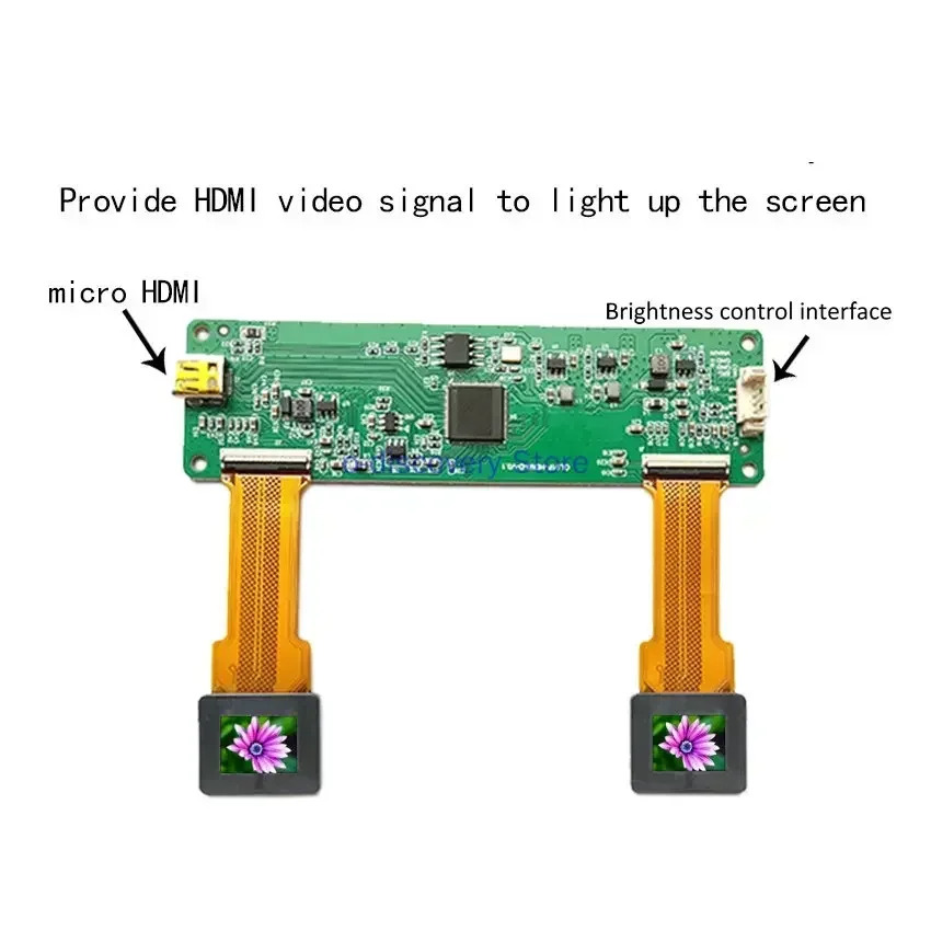 ECX335A 나이트 비전 열화상 뷰파인더 헤드 장착형 디스플레이 0.7인치 1080P 고화질 마이크로 OLED