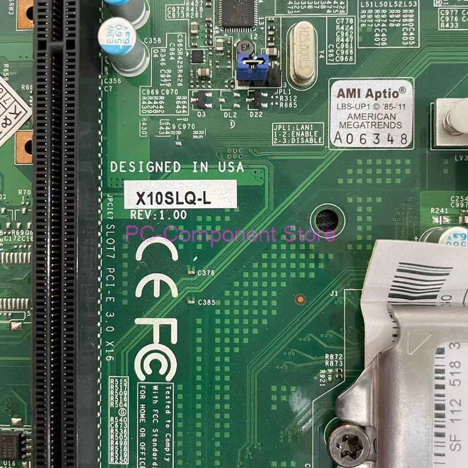 Supermicro 임베디드 데스크탑 마더보드 대코어 i7/i5/i3 16GB 비ECC LGA1150 DDR3 X10SLQ-L