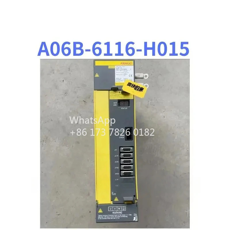 A06B-6116-H015 리퍼 드라이브 작동 기능 OK