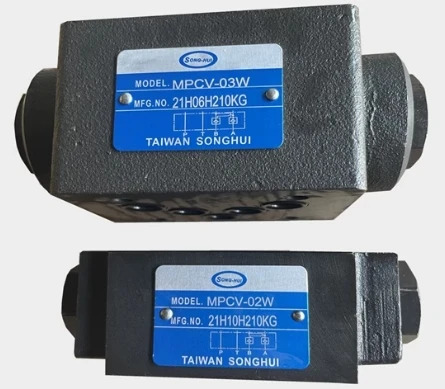 SONGHUI 압력 유지 밸브 MPCV-02W MPCV-02A MPCV-02B MPCV-03W