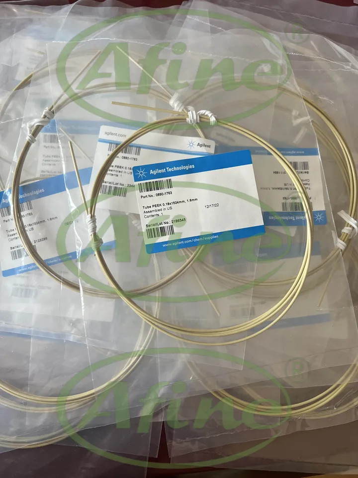 AFINE Agilent 0890-1763 PEEK 튜브 생체 적합 키트 녹색 1.6mm OD 0.18mm ID 1.5 m