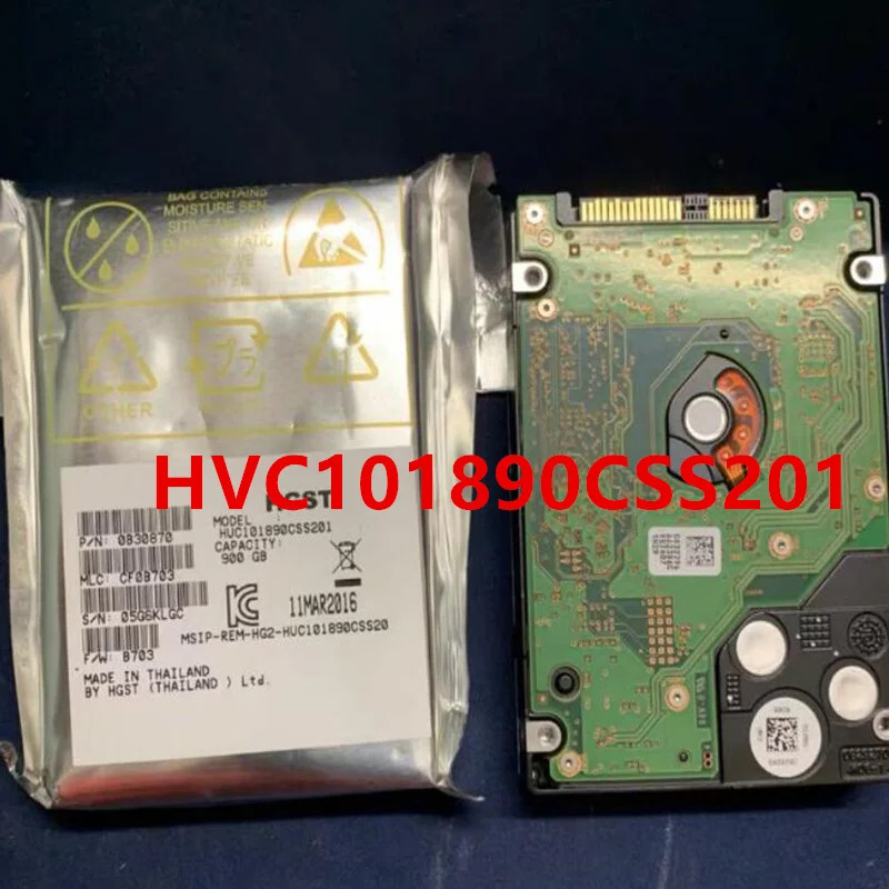 HGST 900GB SAS 2.5 인치 10K 128MB 서버 HDD HVC101890CSS201 하드 신