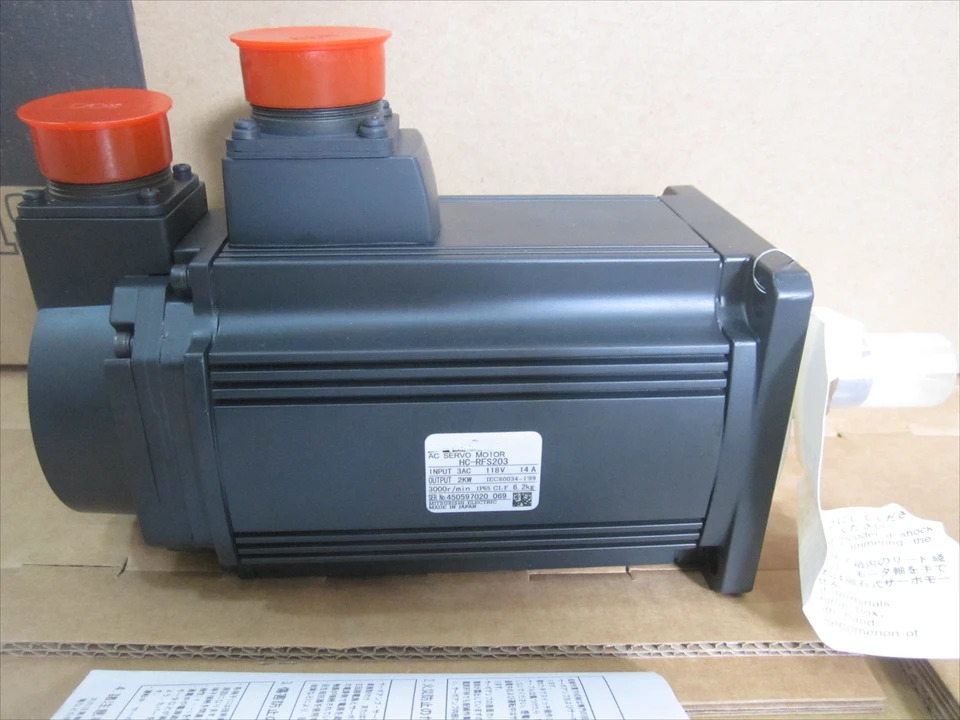 오리지널 J2S 시리즈 AC 서보 Moto2kW HC-RFS203 HC-SFS203B