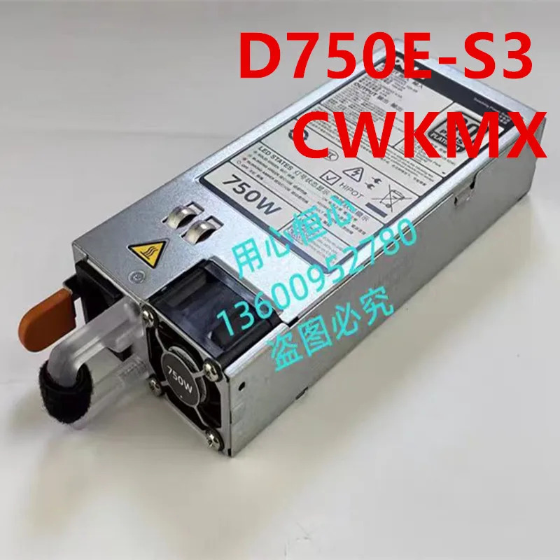 DELL R730 R720 750W 전원공급장치 D750E-S3 CWKMX 0CWKMX DPS-750AB-29 A 새 원본