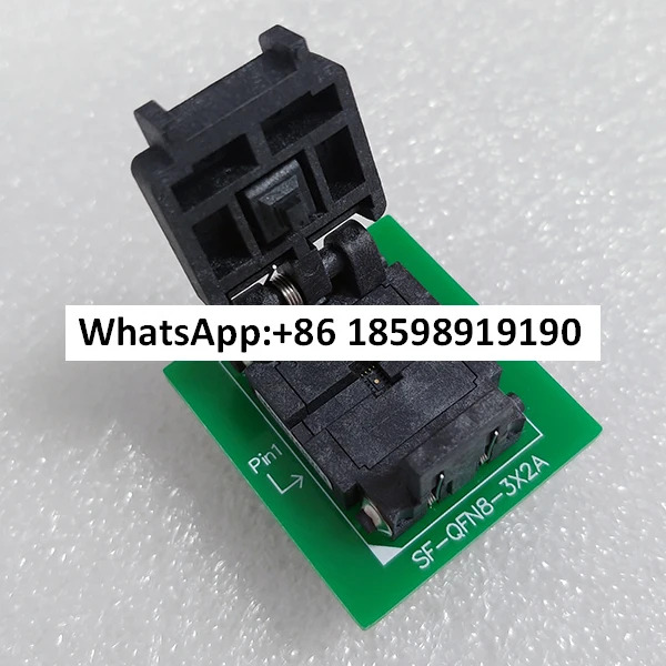 USON8 UDFN8 QFN83 x 2 TO DIP8 버닝 블록 SF-QFN8-3X2A