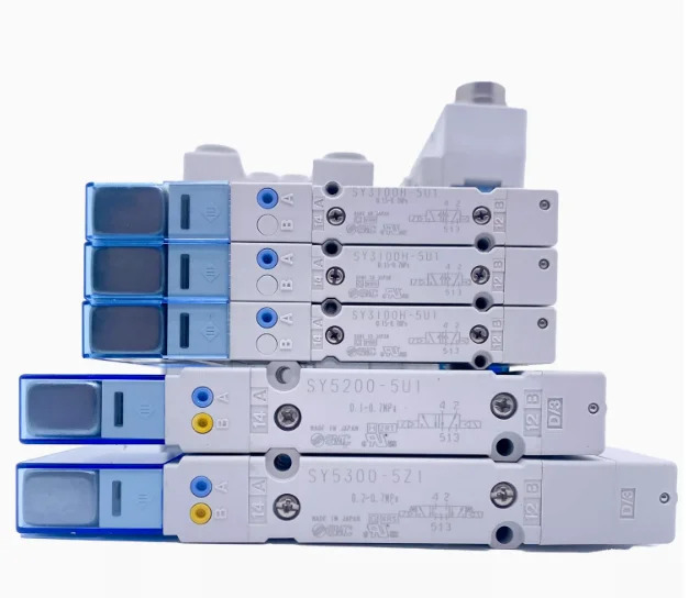 SMC 솔레노이드 밸브 SY3100-5U1 SY3100H-5U1 SY3100-5Z1 SY3A00-5U1 SY5100-5U1 SY5200-5U1 SY5A00-5U1 SY3300-5