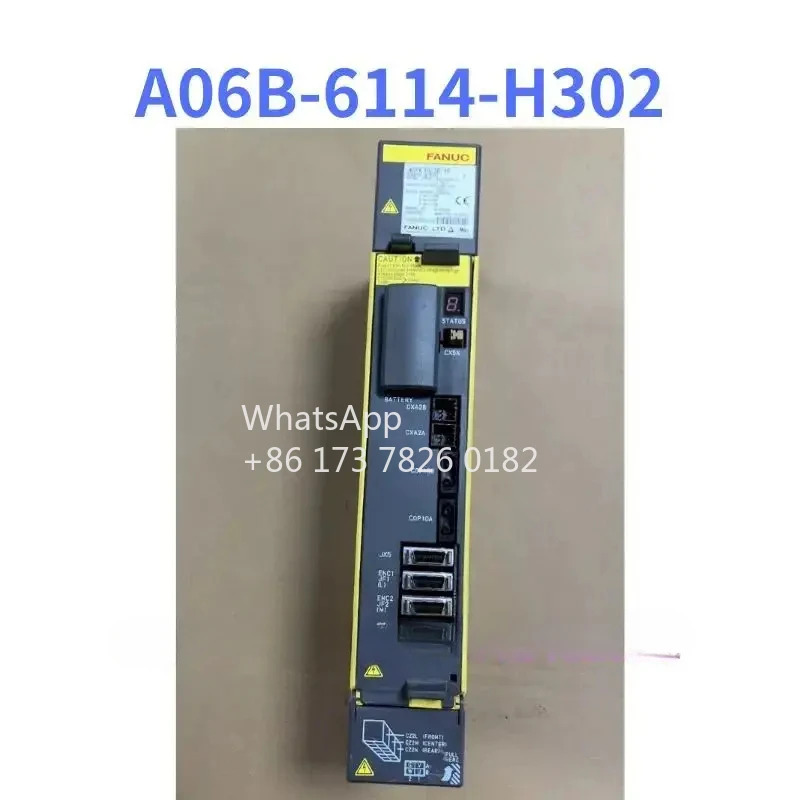 A06B-6114-H302 리퍼 드라이브 작동 기능 OK