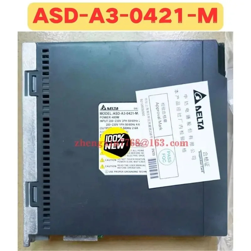 오리지널 ASD-A3-0421-M 서보 드라이브 ASD A3 0421 M 신
