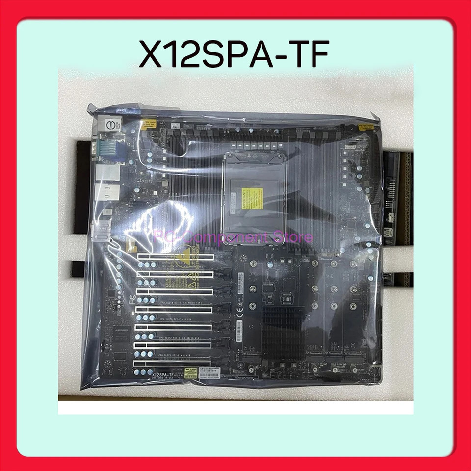 슈퍼마이크로 워크스테이션마더보드 LGA-4189 DDR4 3 세대 제온 확장 프로세서 W-3300 X12SPA-TF