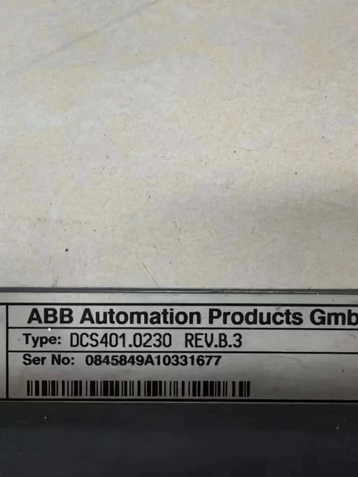 ABB DC 거버너 DCS401.0230 오리지널 포장 협정